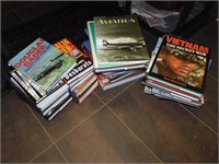 Large Lot Military Related Table Books