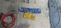 3 Pennsylvania license plates