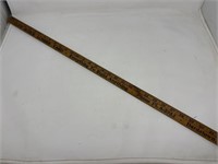 Vintage yardstick from Cliff Buzick lumberyard