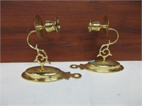 2 Metal Wall Sconces