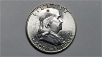 1960 Franklin Half Dollar Uncirculated
