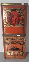 IMPERIAL BLEND TEA TINS HAMILTON BRANTFORD