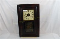 Seth Thomas Ogee Clock With Key, Pendulum, And