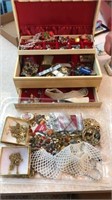 Large lot of costume jewelry