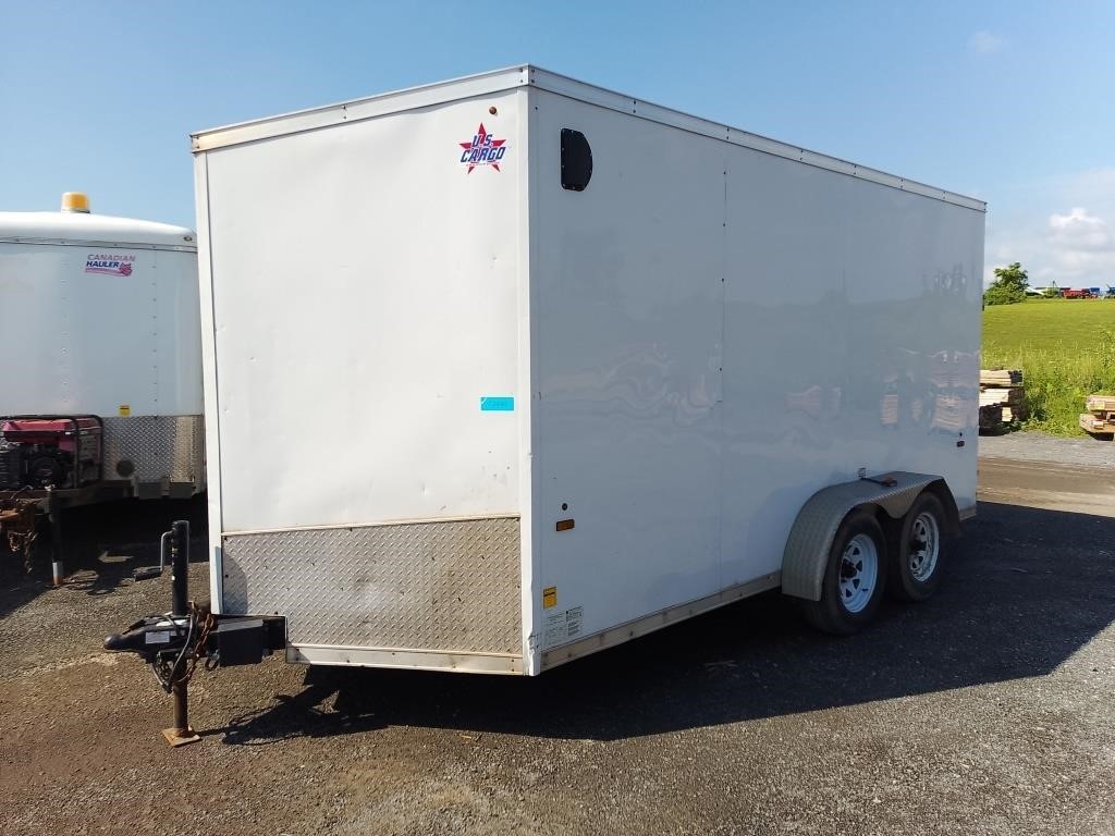 2016 16' T/A Enclosed Utility Trailer