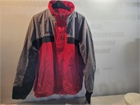 Mens Columbia Red-Grey Jacket Size XL