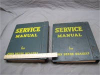 2 Vintage John Deere Service Manuals For Dealers