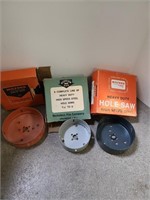 Hole Saws, various saw Blades and pieces