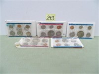 (4) US P/D Mint Sets (1971,75,76,78,79) (1975,