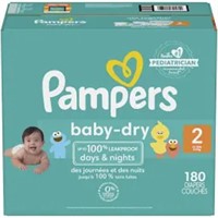 Pampers Swaddlers Newborn Diapers Size 1 160
