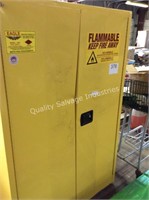 1 LOT YELLOW SAFETY CABINET