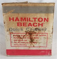 Vintage Hamilton Beach 561 Ice Crusher In Box