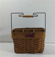 Woven- Wicker Utensil/Napkin Caddy Holder