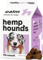 Calming Chews for Dogs - Dog Calming Aid - 90
