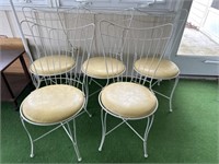 5 Homecrest Mid-Century Modern Patio Chairs