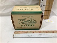 Dubuque Co-Op, Dubuque Iowa Ice Cream Cardboard