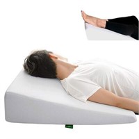 Cushy Form 7.5 Bed Wedge Triangle Incline Pillow.