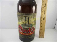 LARGE COOKS BEER ADVERT. 20'' TALL