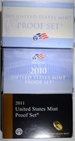 (3) US Mint Proof Sets