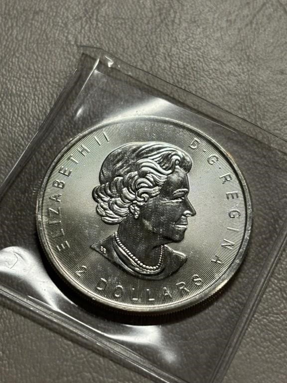 3/4 OUNCE 2017 $2 CANADIAN ARGENT