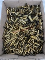 FLAT OF VARIOUS BRASS, 22 HORNDAY, 44 REM, 30-30