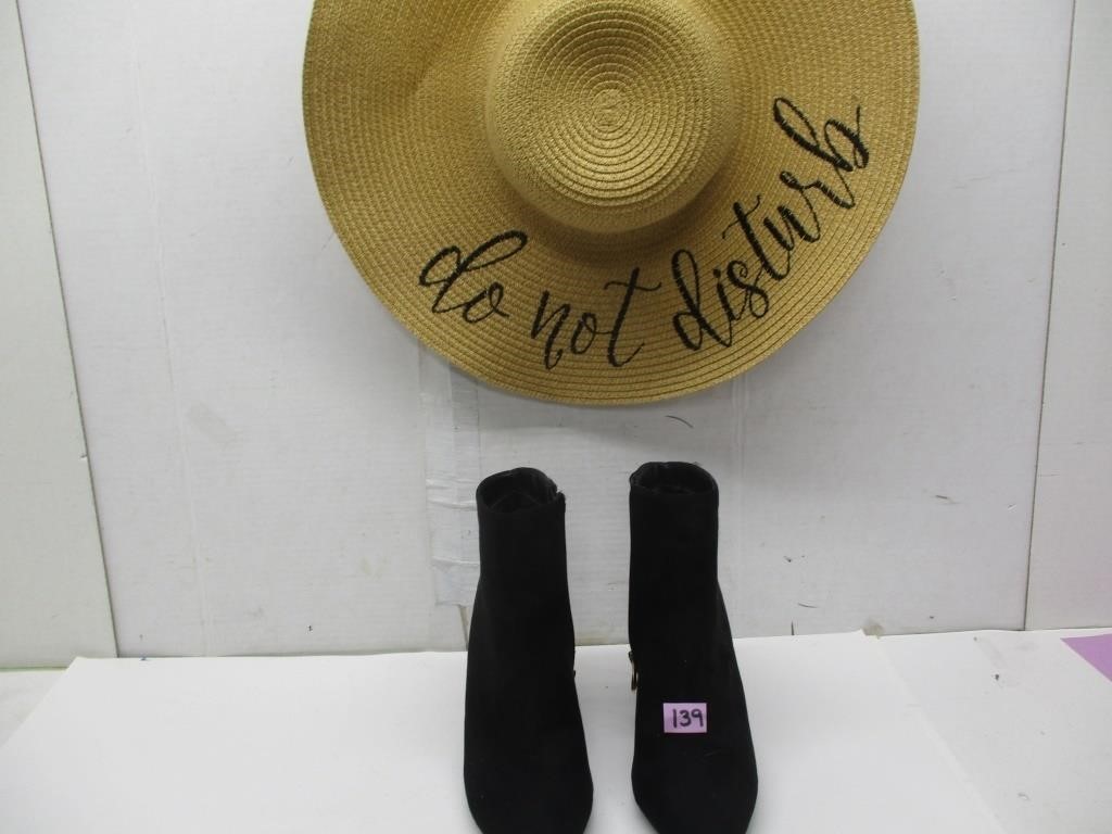 Ladies Boots and Hat