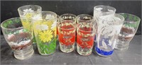 Assortment of Swanky Swigs glasses. Four styles,