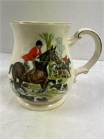 Vintage Sadler England Ceramic Tankard Mug Fox