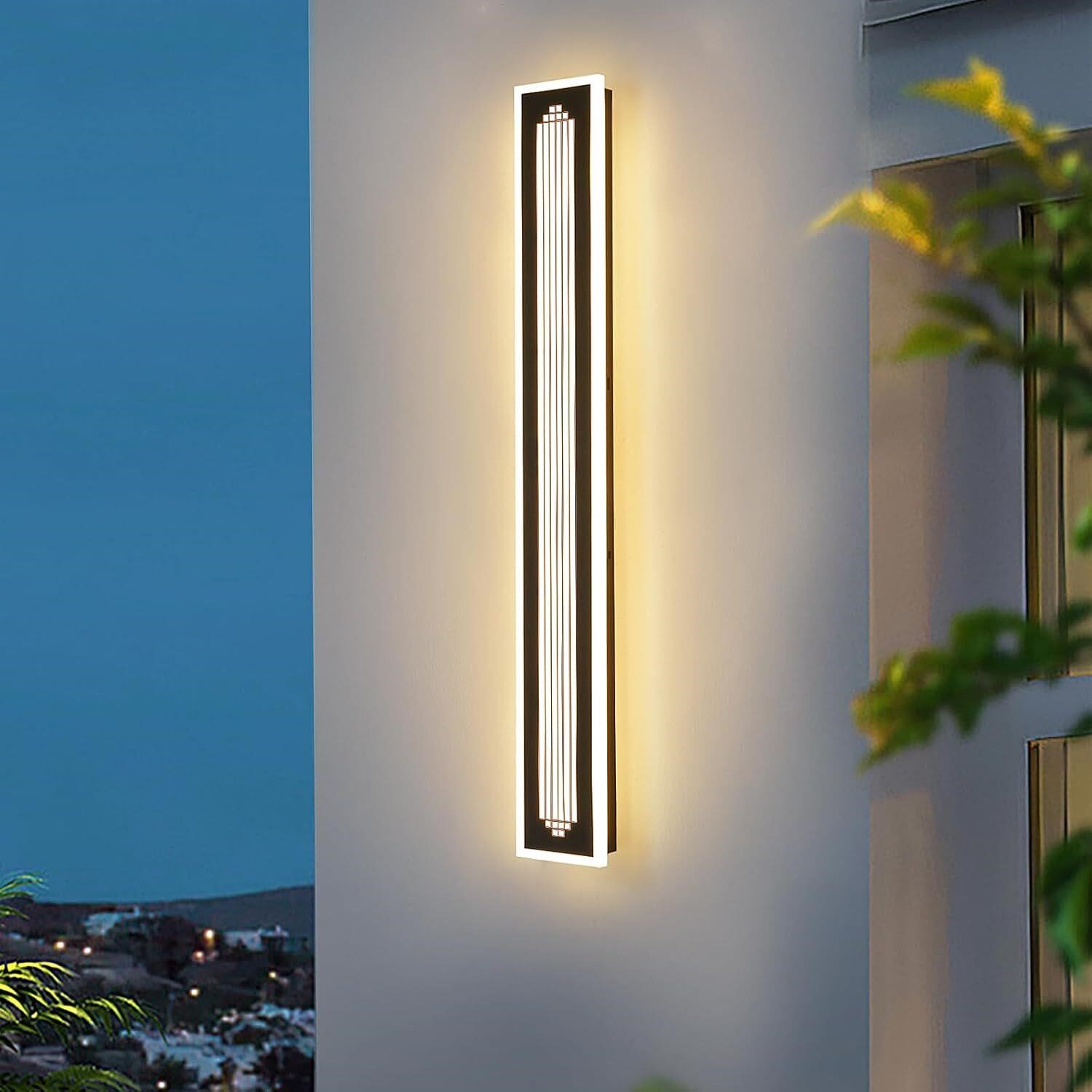 35.4in  42WLED Modern Outdoor Light Waterproof