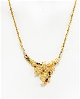Jewelry 21kt Yellow Gold Necklace