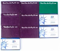 Coin Assorted Proof Sets 1985-2001