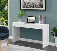 Northfield 48 in. White Rectangle Wood Console