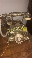 Rotary Dial Desk Phone