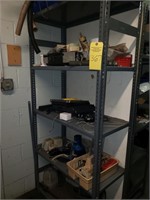 CONTENTS OF 2 SHELVES - ELECTRICAL & BEARINGS,