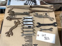Lot of Automotive Wrenches