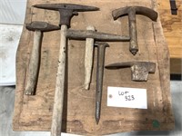 Lot of Antique Hammers