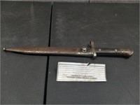 WWII Mauser Bayonet With Scabbard