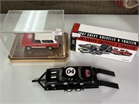 Die Cast 1967 Chevy Chevelle & Trailer