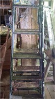 2 Wooden  72 inch ladders