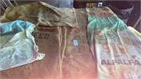 Burlap and other seed bags