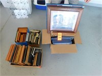 Lot 244  (4) Boxes of Picture Frames.