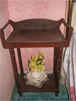 Wooden washstand