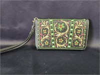 EMBROIDERED LADIES WALLET