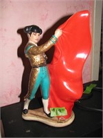 Glazed Matador figurine