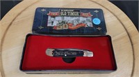 NEW 2008 OLD TIMER 50TH ANNIVERSARY KNIFE IN TIN