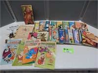 Children's books; comic books