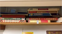 Shelf Lot of Vintage Board Games