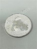 Canadian 2013 $20. silver Christmas coin