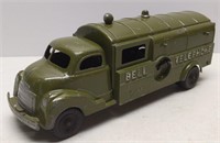 Vintage Hubley Bell Telephone Truck 
Measures
