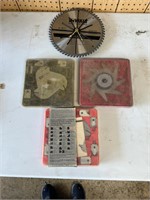 Dewalt clock and assorted tools